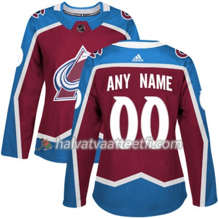 Naisten NHL Colorado Avalanche Custom Adidas 2017-2018 Burgundy Punainen Authentic Naisten NHL Colorado Avalanche Custom Adidas 2017-2018 Burgundy Punainen Authentic